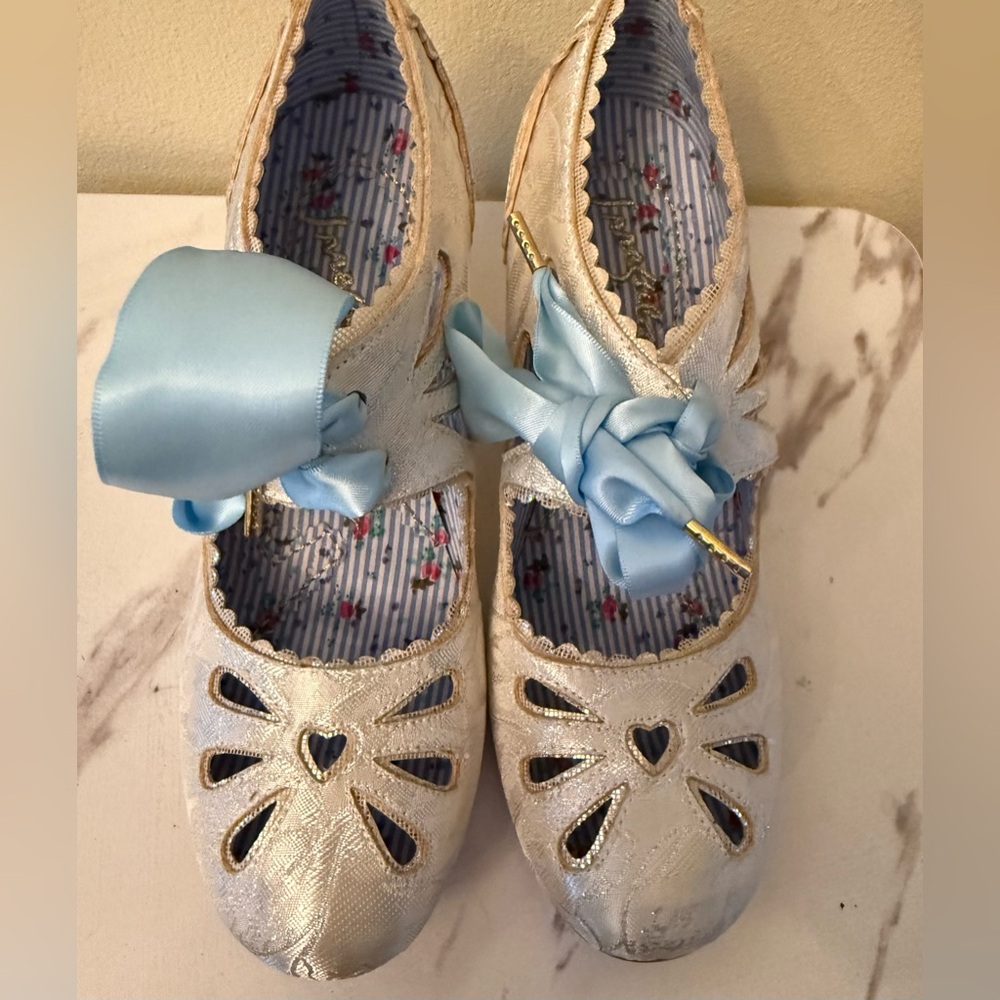 Irregular Choice Sugar Plum Heels, Size 39 (8 US,) NIB - Picture 5 of 15